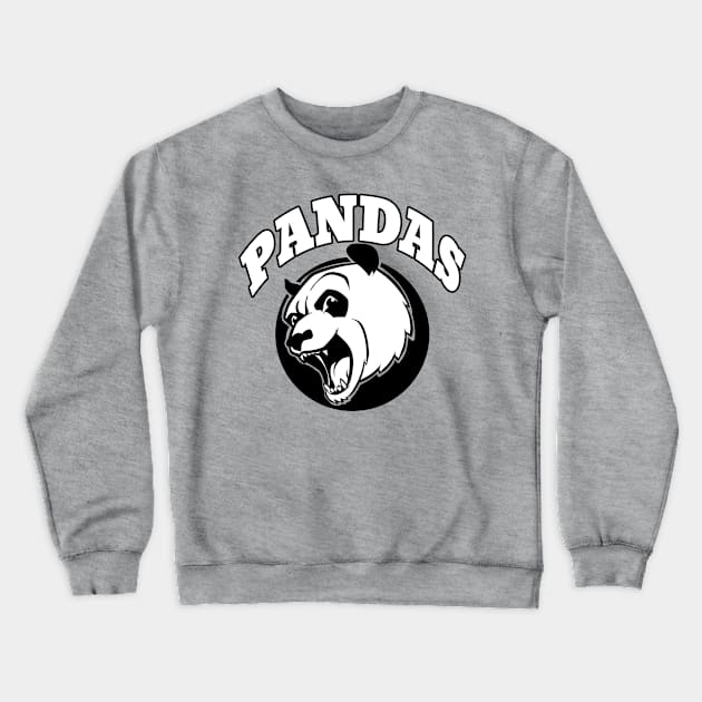 Pandas mascot Crewneck Sweatshirt by Generic Mascots